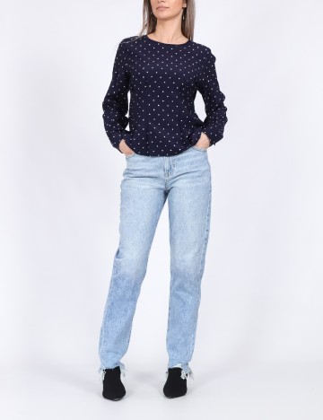 Bluza Vero Moda, bleumarin
