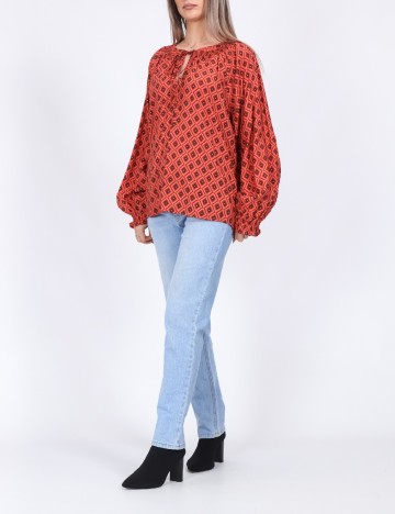 Bluza Vero Moda, caramiziu