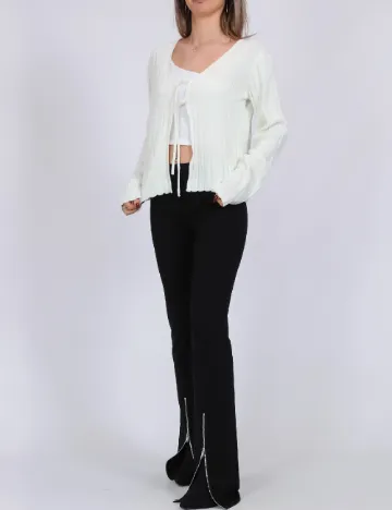 Bluza Pieces, alb