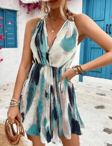 Salopeta SHEIN, mix culori