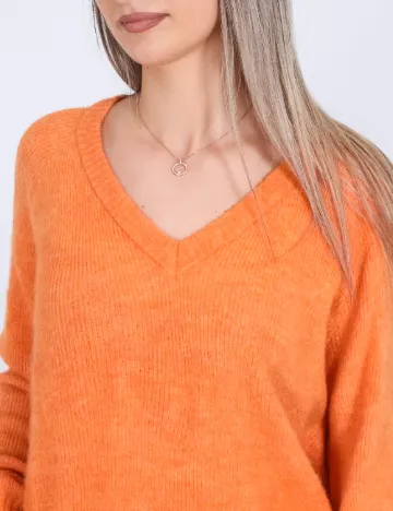 Pulover Vero Moda, portocaliu
