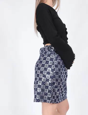 Fusta Pieces, bleumarin