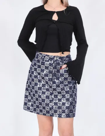 Fusta Pieces, bleumarin