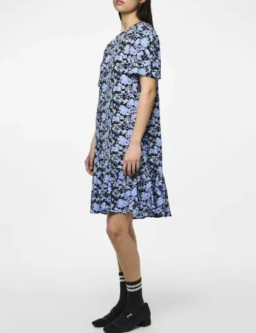 Rochie scurta Pieces, floral print