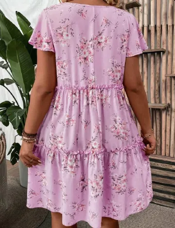 Rochie scurta SHEIN CURVE, mov