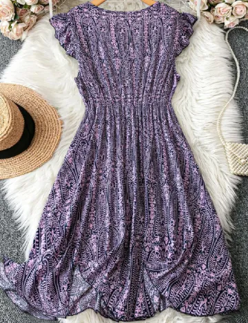 Rochie scurta SHEIN CURVE, roz