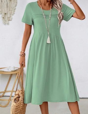 Rochie medie SHEIN, verde