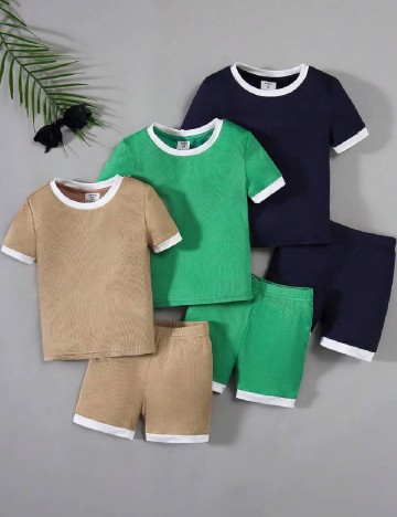Set compleuri 3 perechi Shein Kids, mix culori