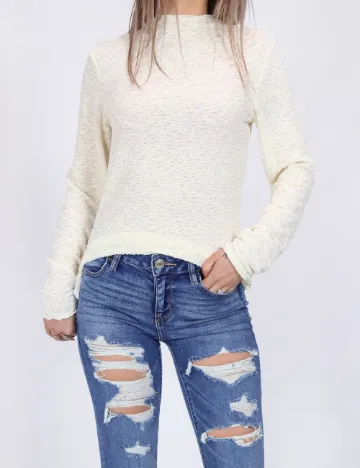 Bluza Pieces, ecru