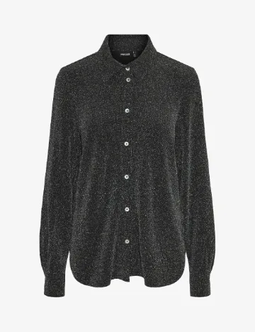 Camasa Pieces, negru/gri