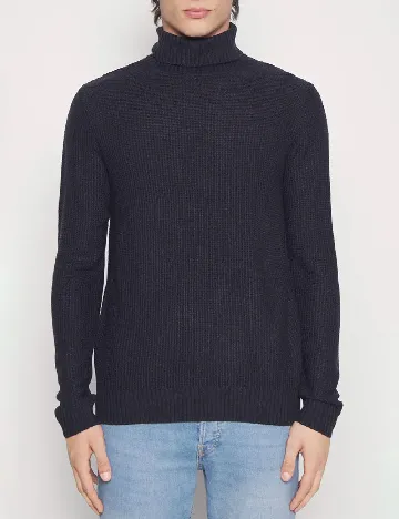 Pulover Jack&Jones, bleumarin