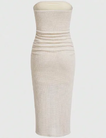 Rochie lunga SHEIN, crem