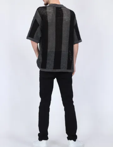 Bluza Jack&Jones, gri/negru