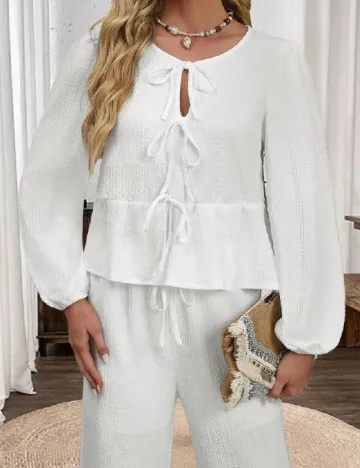 Bluza SHEIN, alb