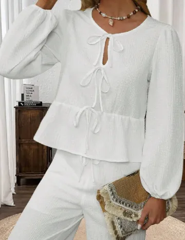 Bluza SHEIN, alb