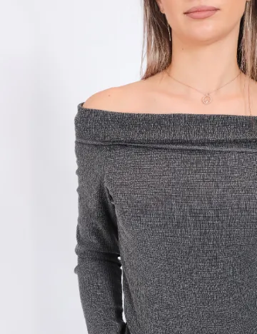 Bluza Pieces, gri