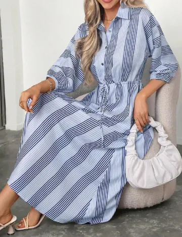 Rochie medie SHEIN, albastru