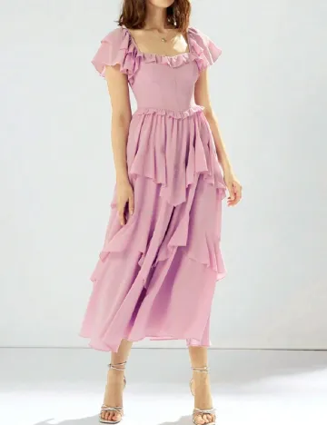 Rochie lunga SHEIN, roz