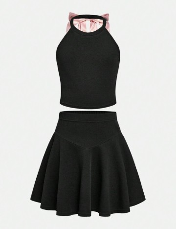 Compleu Shein Kids, negru