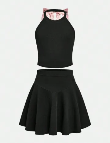 Compleu Shein Kids, negru