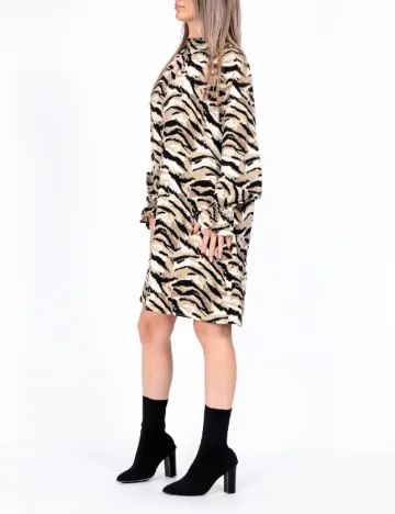 Rochie scurta Pieces, mix culori