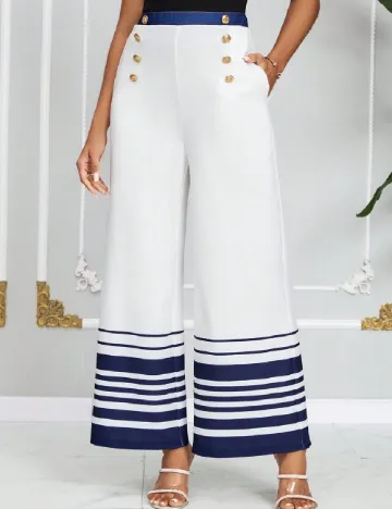 Pantaloni SHEIN, alb