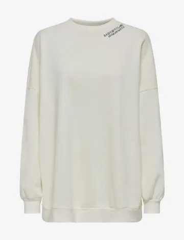 Bluza Oversize Only, crem
