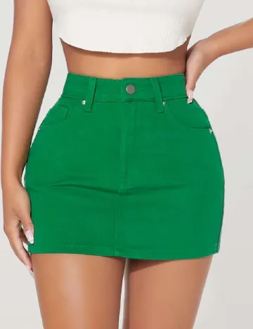 Fusta SHEIN, verde