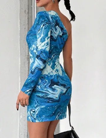 Rochie scurta SHEIN, albastru