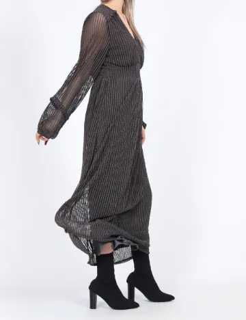 Rochie lunga Only, gri