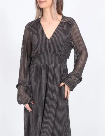 Rochie lunga Only, gri