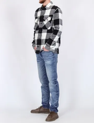 Jacheta Jack&Jones, alb/negru