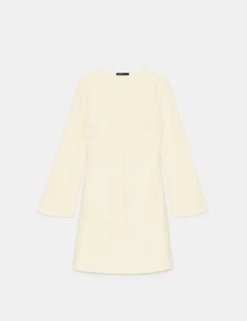 Rochie scurta Mohito, ecru