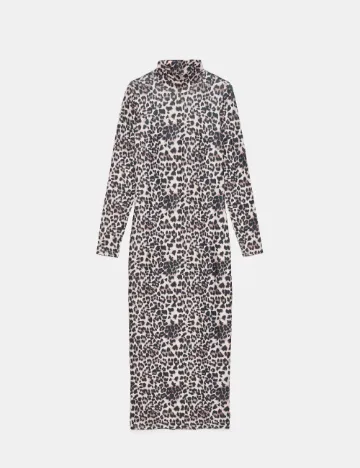 Rochie lunga Mohito, animal print
