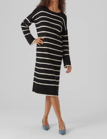 Rochie medie Vero Moda, negru