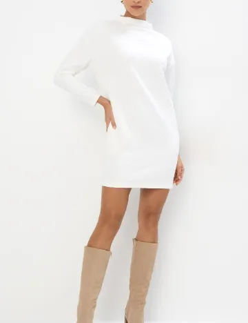 Rochie scurta Mohito, alb