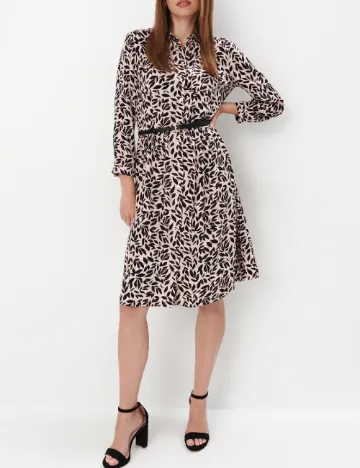 Rochie scurta Mohito, bej