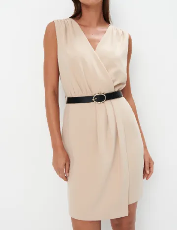 Rochie scurta Mohito, crem