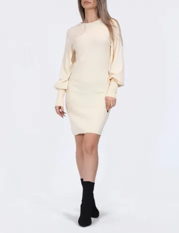 Rochie scurta Vero Moda, crem