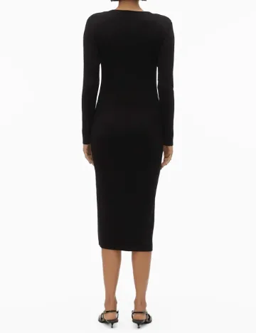 Rochie medie Vero Moda, negru