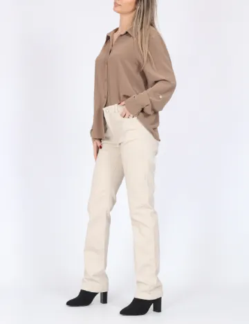 Pantaloni Vero Moda, bej