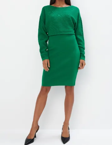 Rochie scurta Mohito, verde