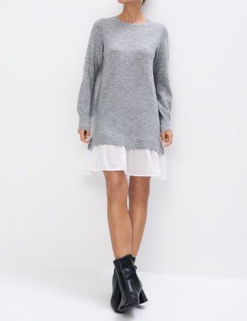 Rochie scurta Mohito, gri