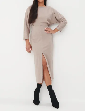 Rochie medie Mohito, bej