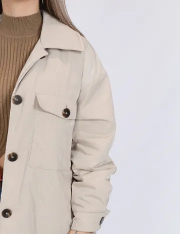 Jacheta Oversize Only, bej