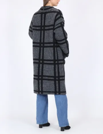 Cardigan Jacqueline de Yong, gri/negru