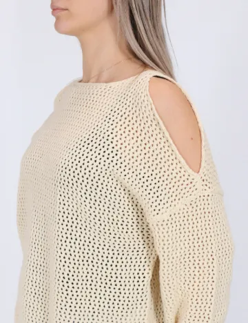 Bluza Only, crem