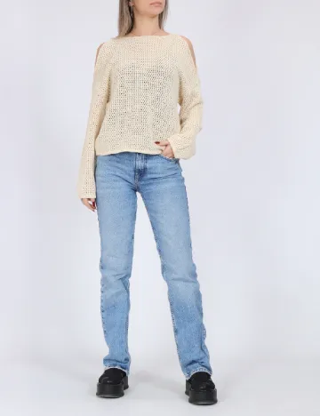Bluza Only, crem