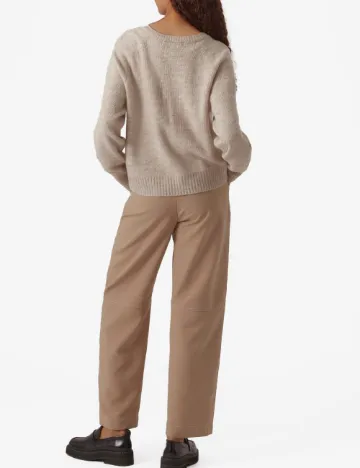 Pulover Vero Moda, bej