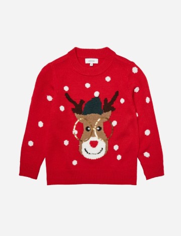 Pulover Vero Moda Kids, rosu